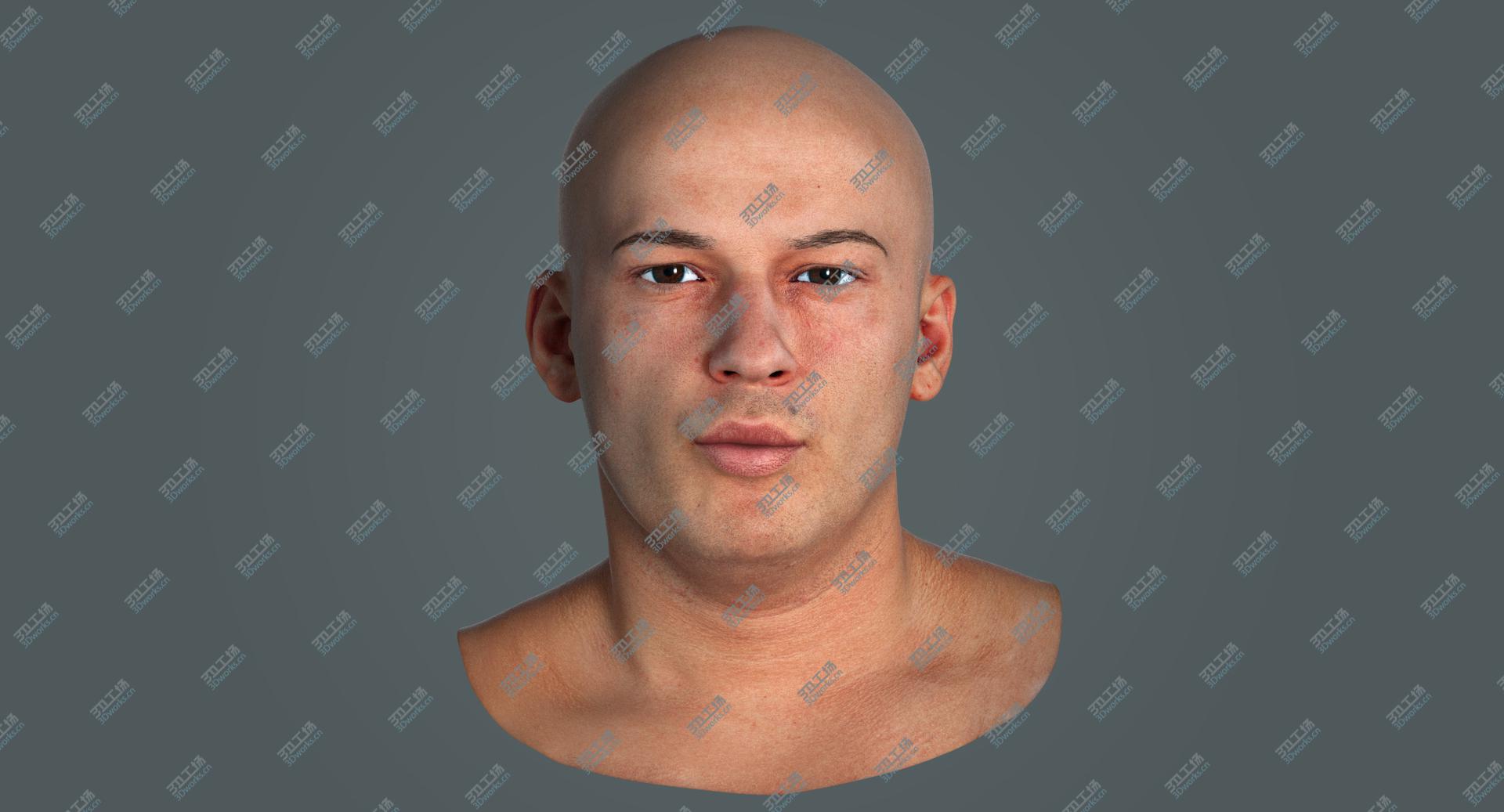 images/goods_img/202105073/3D Real PBR Marcus Human Head Lip Pucker AU18(1)/2.jpg